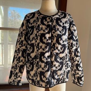 Stylish Black and White Women's Jacket